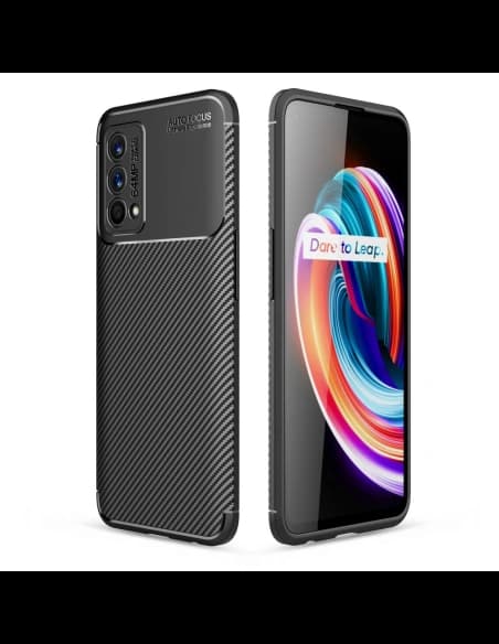 Tech-Protect Gehäuse TPUCarbon Realme GT Master Edition Schwarz