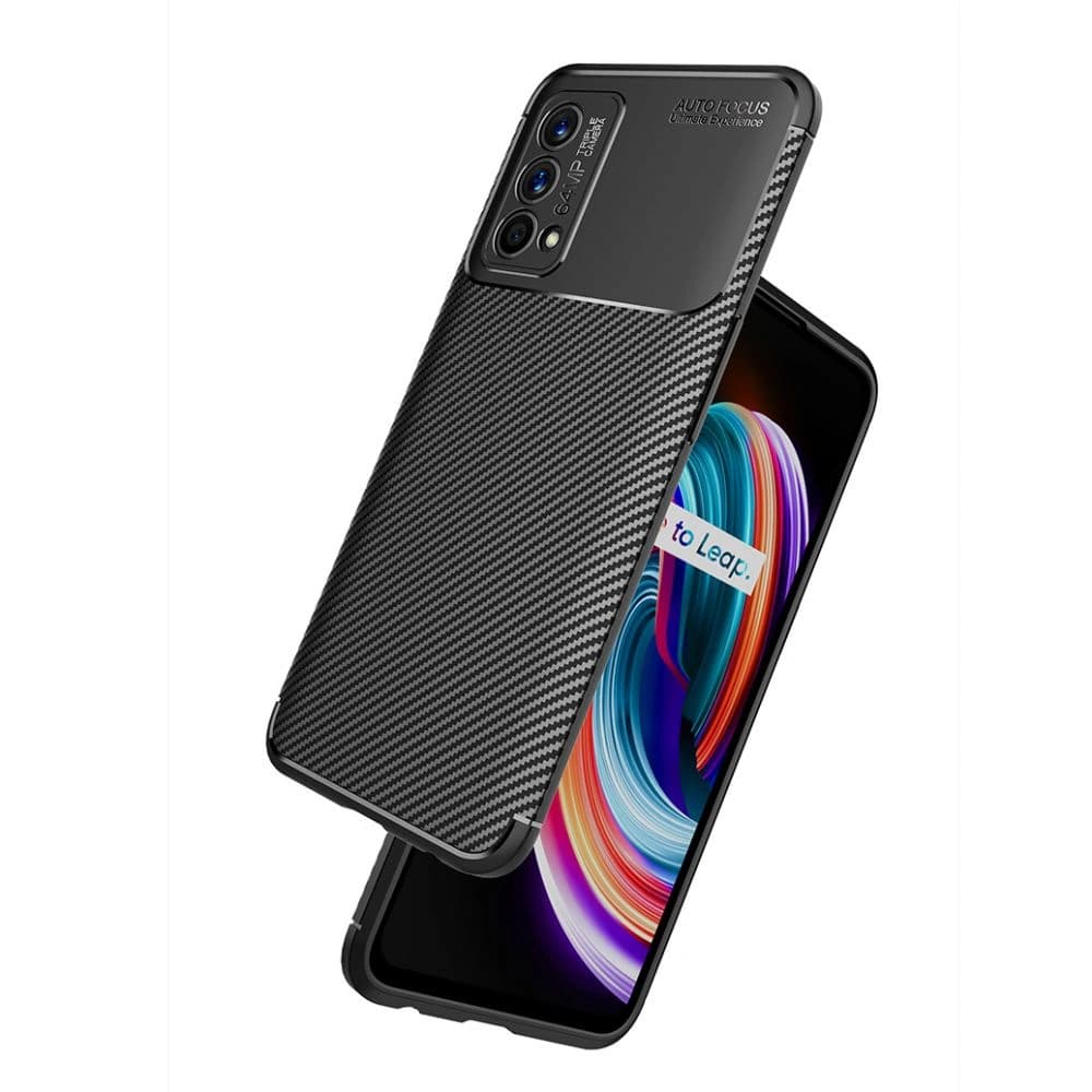 Etui Tech-Protect TPUCarbon Realme GT Master Edition Fekete - 2