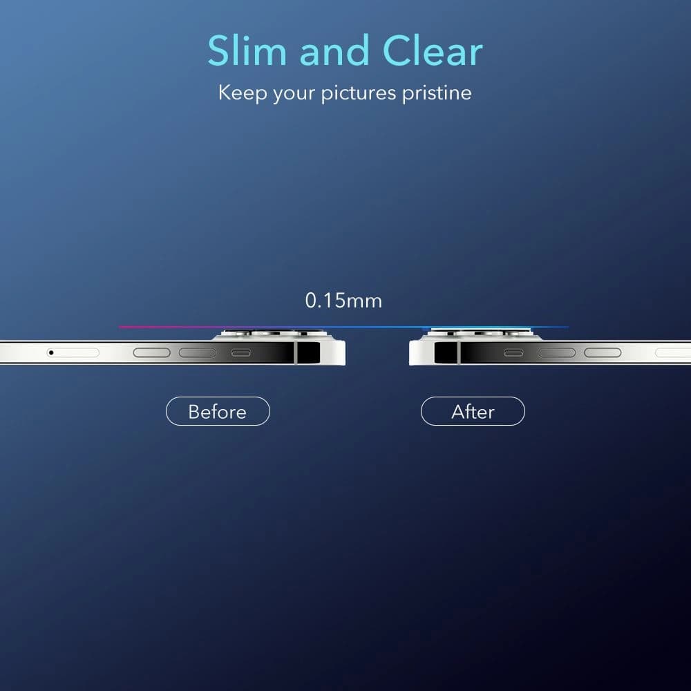 Nakładka ESR Protector pentru cameră Apple iPhone 13 Pro/13 Pro Max - 8