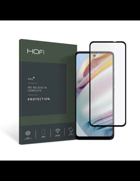 Edzett üveg Hofi Glass Pro+ Motorola Moto G60 Fekete