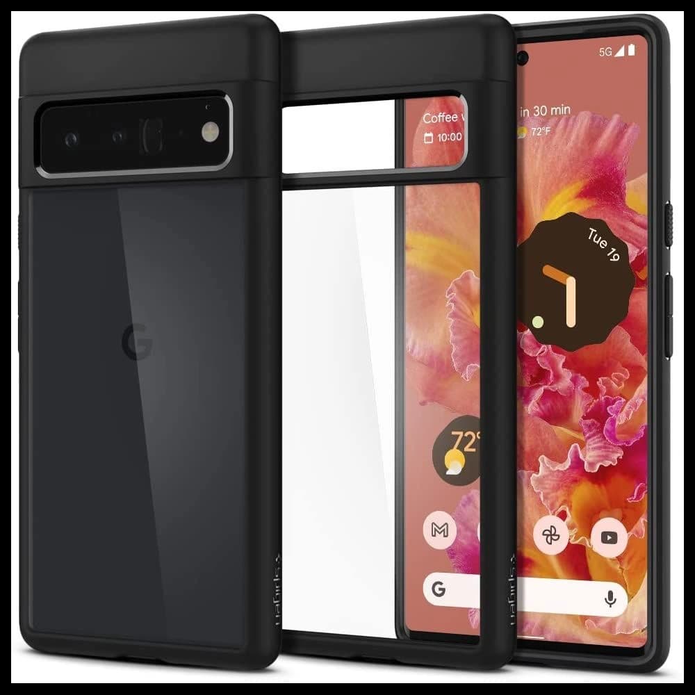 Etui Spigen Ultra Hybrid Google Pixel 6 Pro Matt Fekete - 1