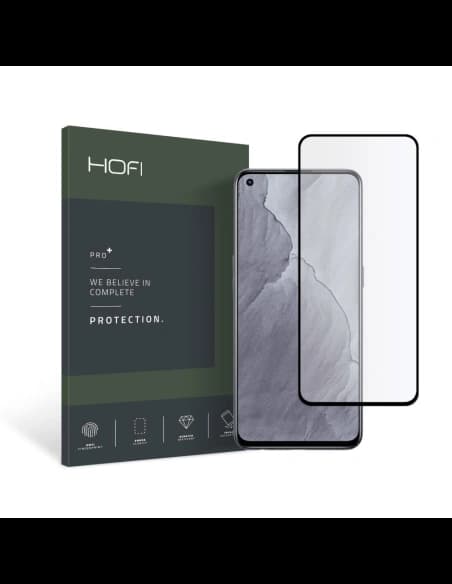Hofi Gehärtetes Glas Glas Pro+ Realme GT Master Edition Schwarz