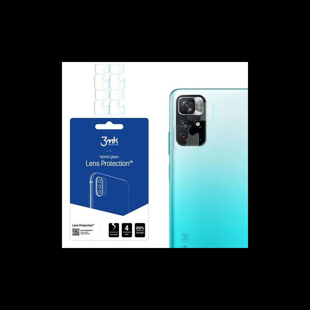 Hibrid üveg kamerára 3MK Lens Protection Redmi Note 11 5G [4 PACK] - 1