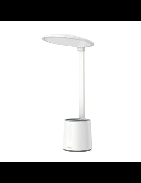 Lampa de birou Baseus Smart Eye pliabilă, cu panou tactil (albă)