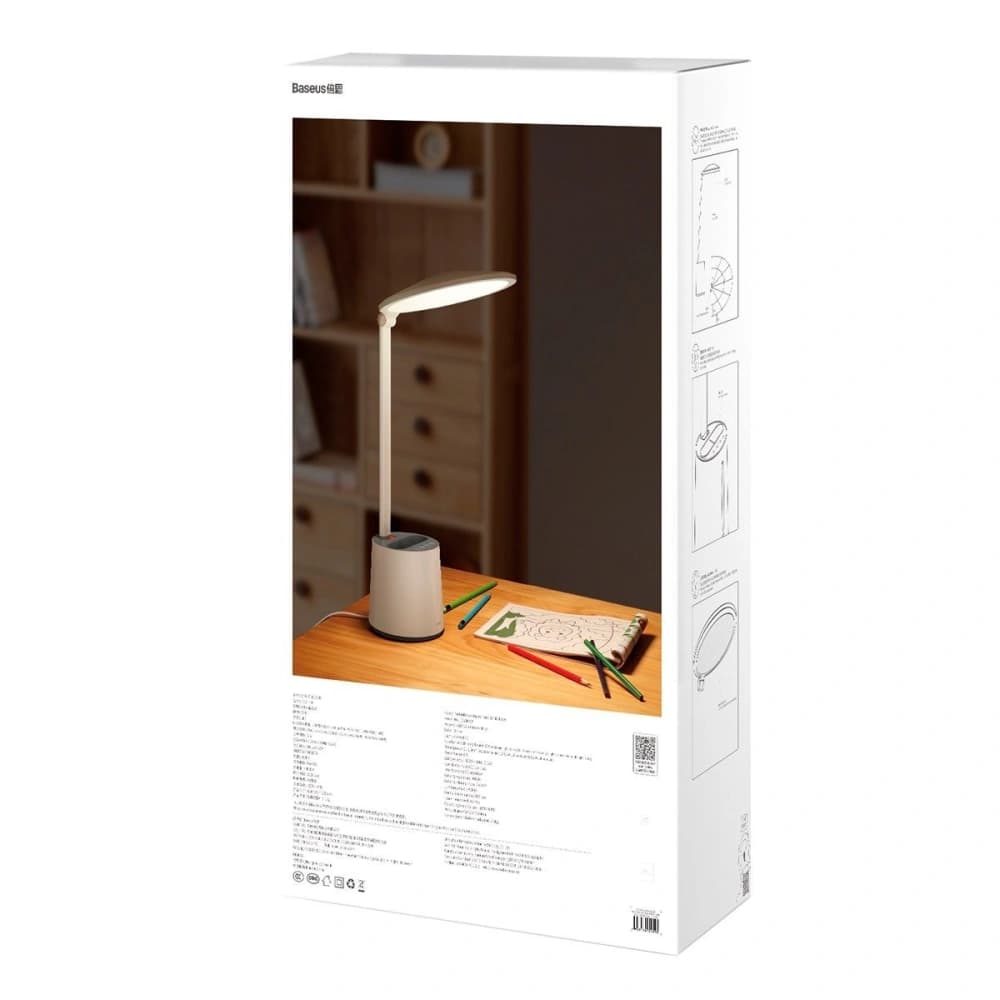 Baseus Büroleuchte Smart Eye klappbar, mit Touchpanel (weiß) - 13