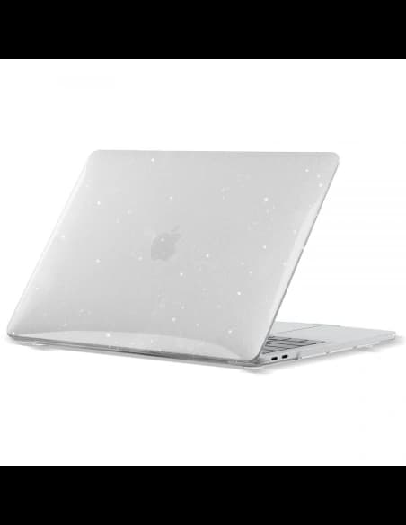 Tech-Protect Smartshell Apple MacBook Air 13 2018-2020 Glitter Clear