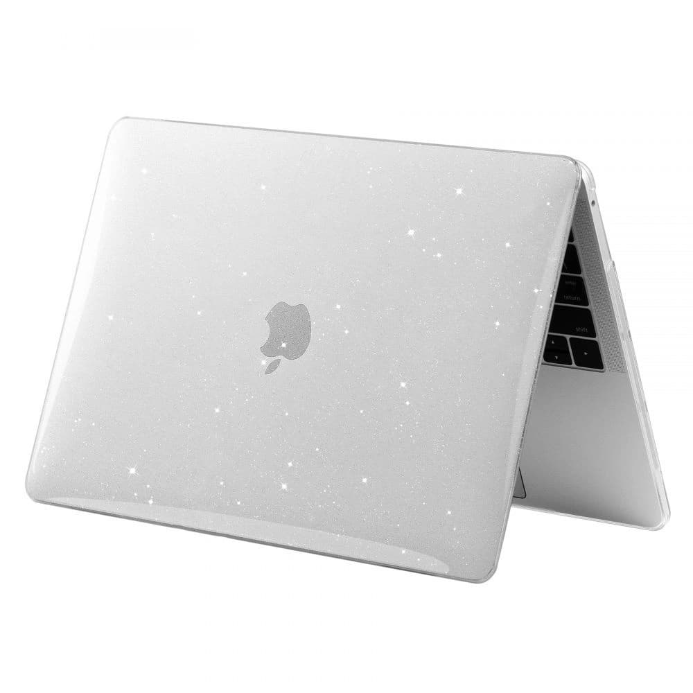 Tech-Protect Smartshell Apple MacBook Air 13 2018-2020 Glitter Clear - 2
