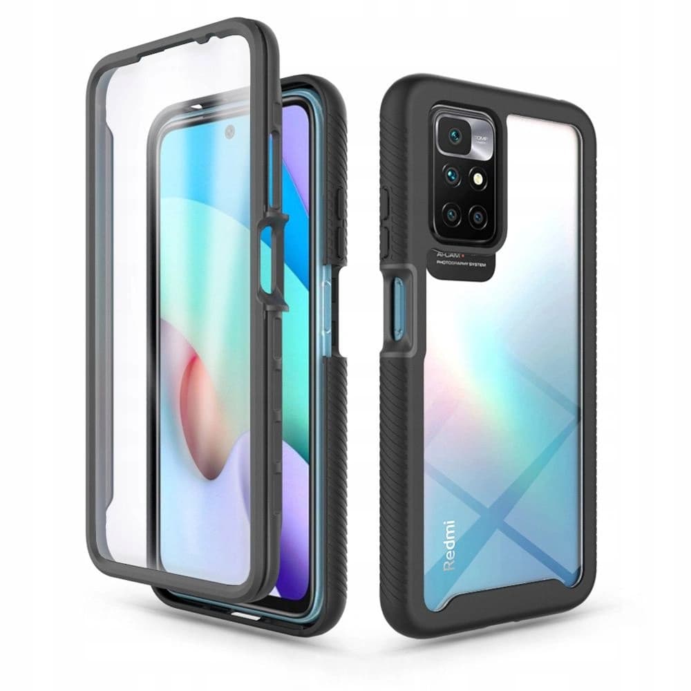 Etui Tech-Protect Defense360 Redmi 10 Fekete