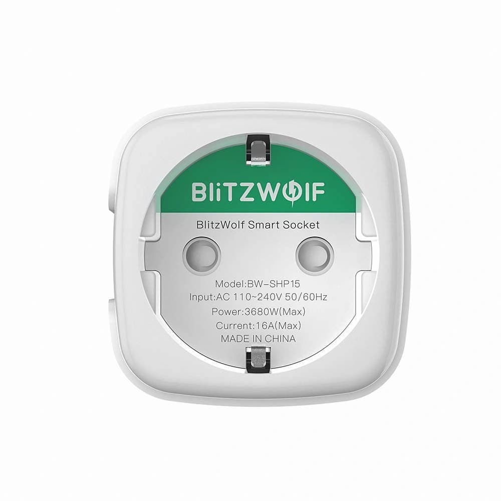 Blitzwolf BW-SHP15 intelligente Steckdose, WiFi, 3680W - 4