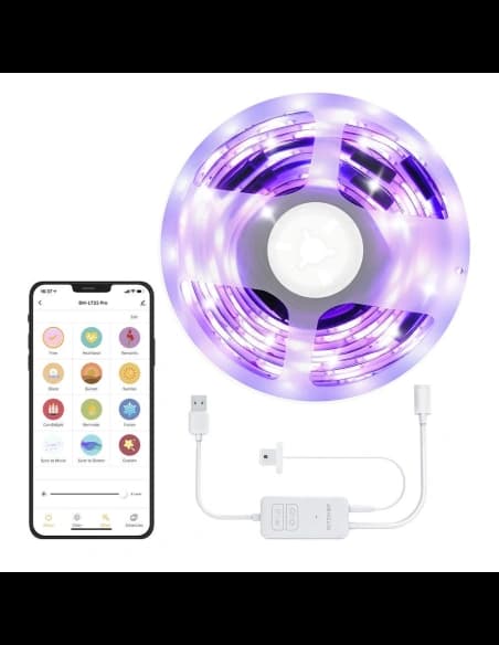 Banda LED inteligentă Blitzwolf BW-LT32 Pro (2m)