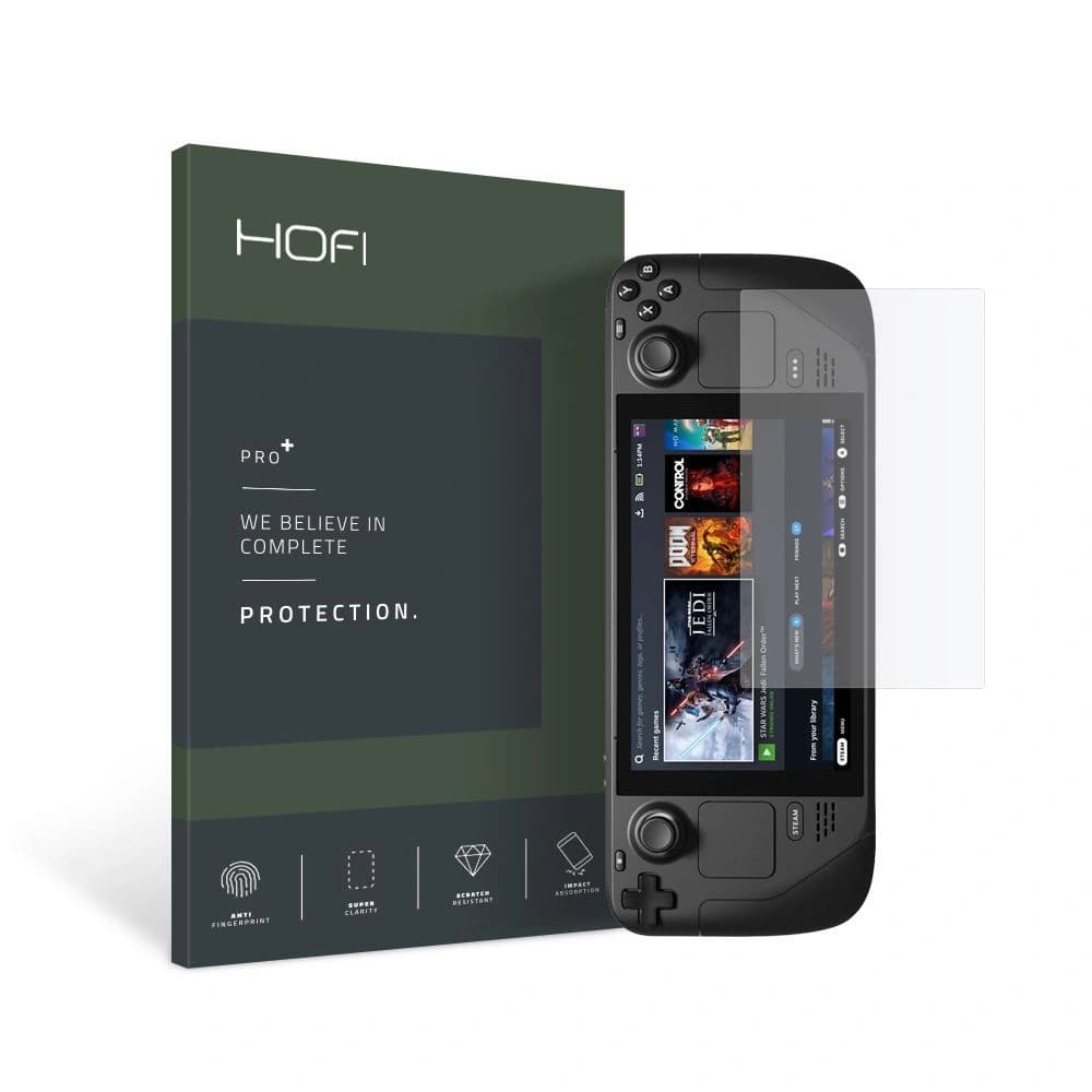 Edzett üveg Hofi Glass Pro+ Valve Steam Deck LCD / OLED - 1