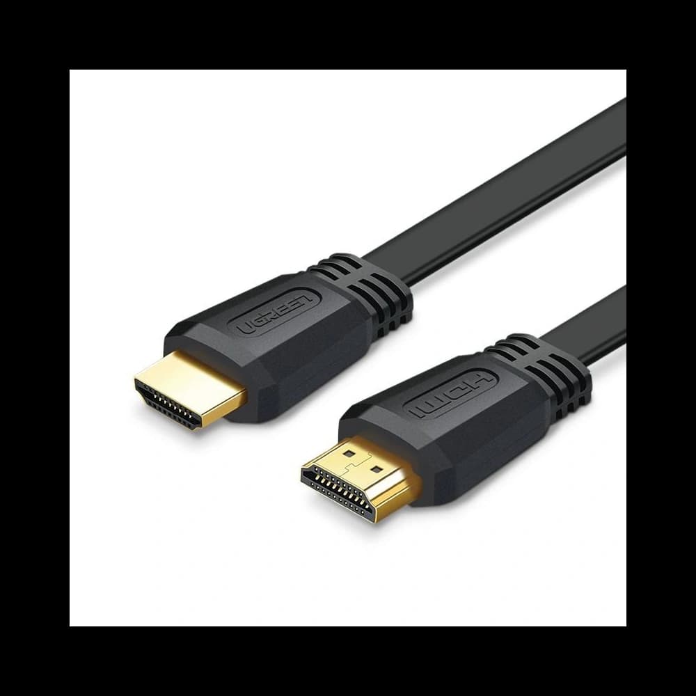 Plochý HDMI kabel, UGREEN ED015, 4K, 5m (černý) - 1