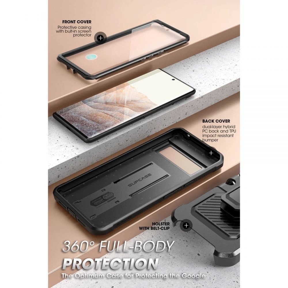 Etui Supcase Unicorn Beetle Pro Google Pixel 6 Pro Fekete - 2