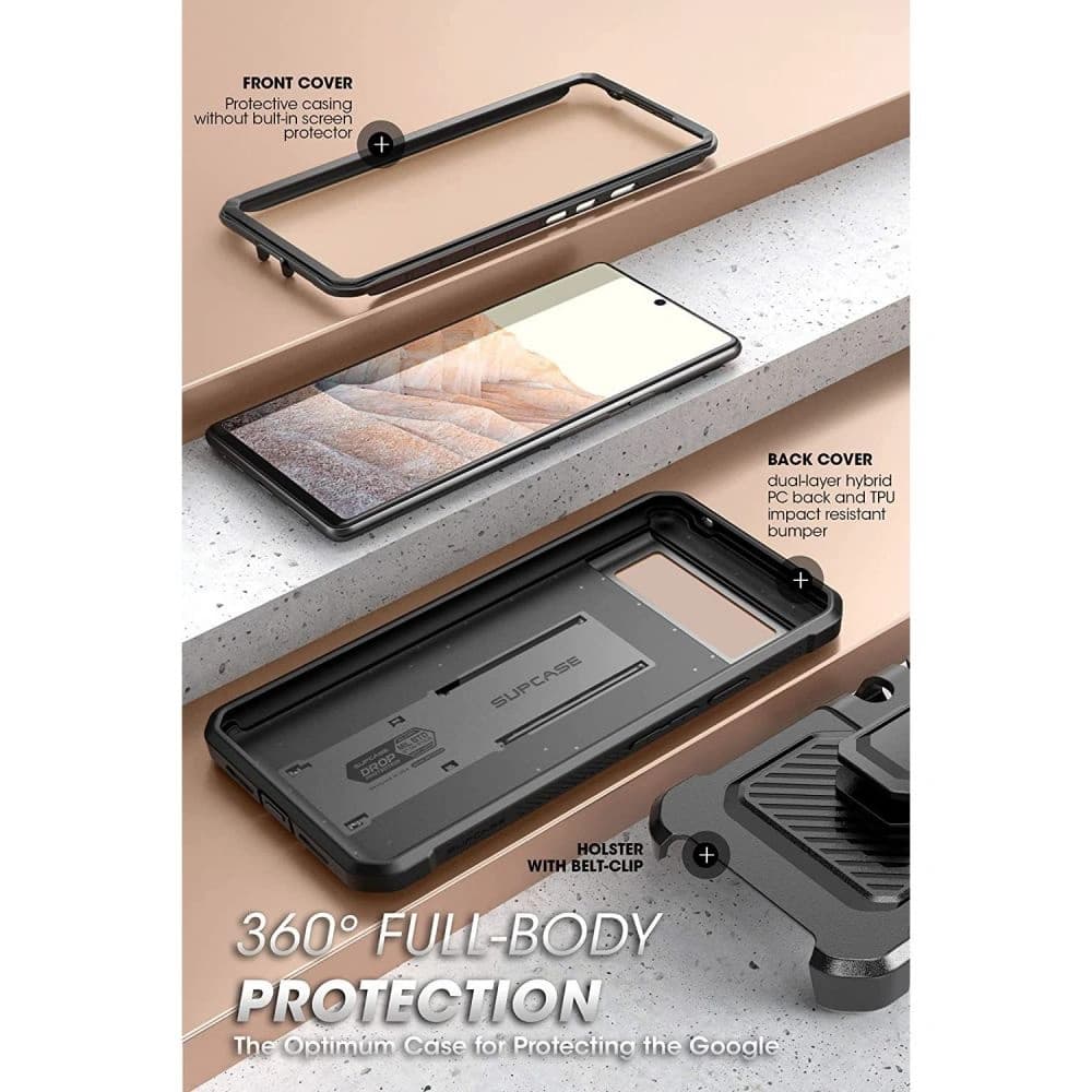 Etui Supcase Unicorn Beetle Pro Google Pixel 6 Fekete - 2