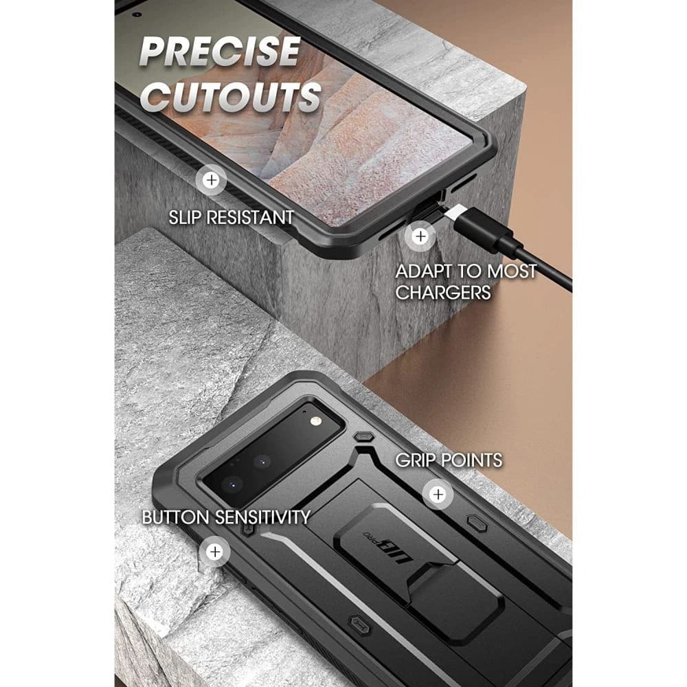 Etui Supcase Unicorn Beetle Pro Google Pixel 6 Fekete - 7