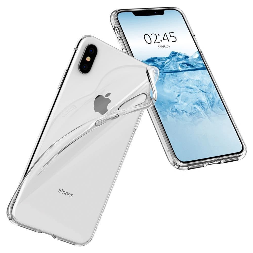 Etui Spigen Liquid Crystal Apple iPhone XS/X Áttetsző - 6
