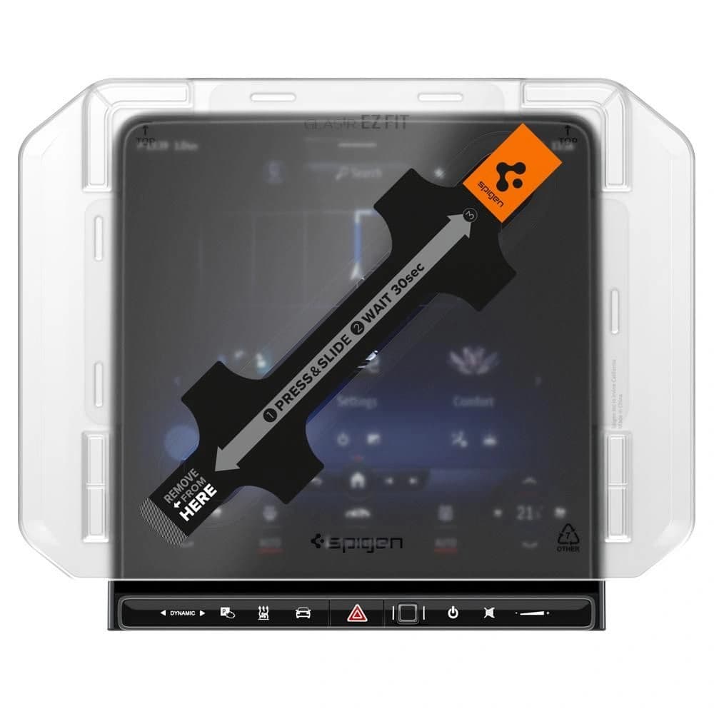 Hőkezelt üveg Spigen GLAS.tR ez Fit Mercedes S-Class 2021 - 4