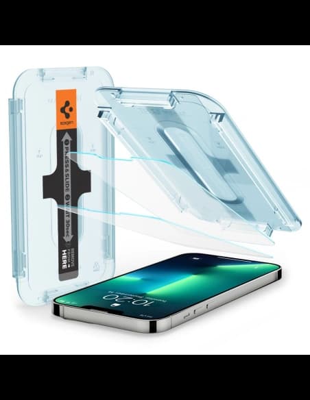 Szkło hartowane Spigen GLAS.tR ez Fit Apple iPhone 14/13/13 Pro [2 PACK]