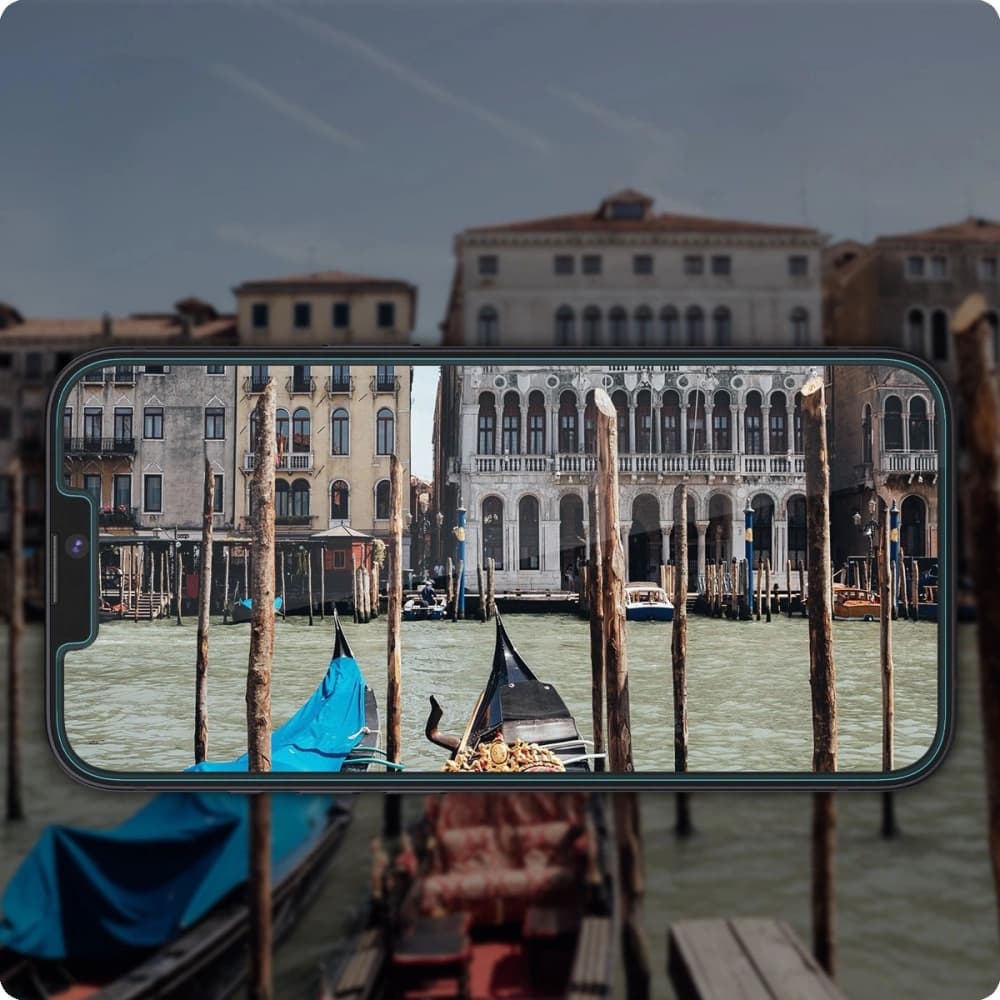 Spigen GLAS.tR ez Fit Apple iPhone 14/13/13 Pro [2 PACK] - 4