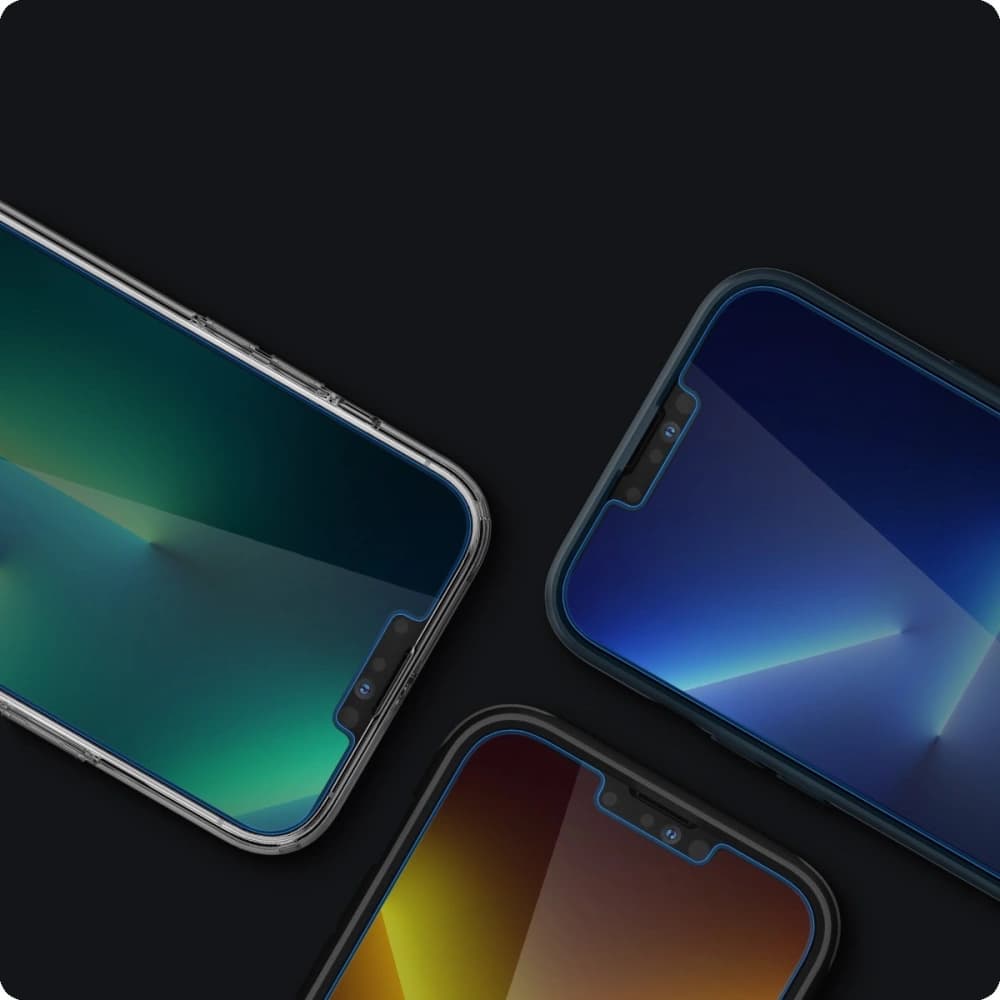 Sticlă securizată Spigen GLAS.tR ez Fit Apple iPhone iPhone 14 Plus / 15 Plus [2 PACK] - 5