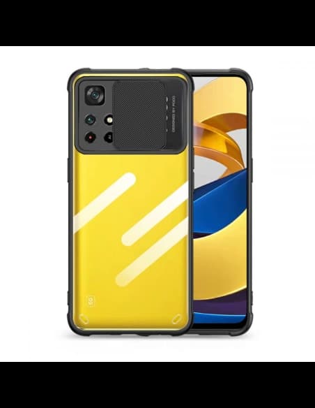 Etui Tech-Protect Camshield Redmi Note 11S 5G/POCO M4 Pro 5G Negru
