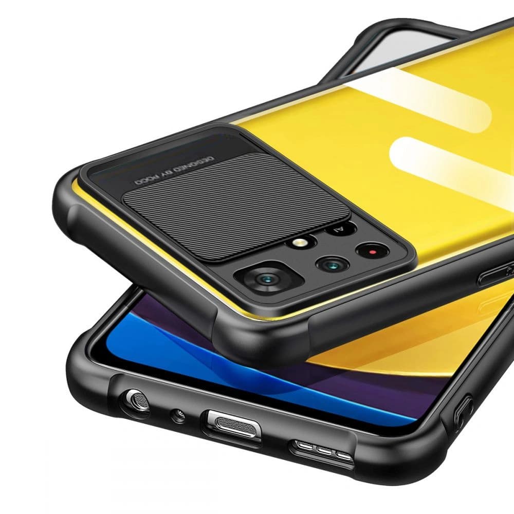 Etui Tech-Protect Camshield Redmi Note 11S 5G/POCO M4 Pro 5G Negru - 3
