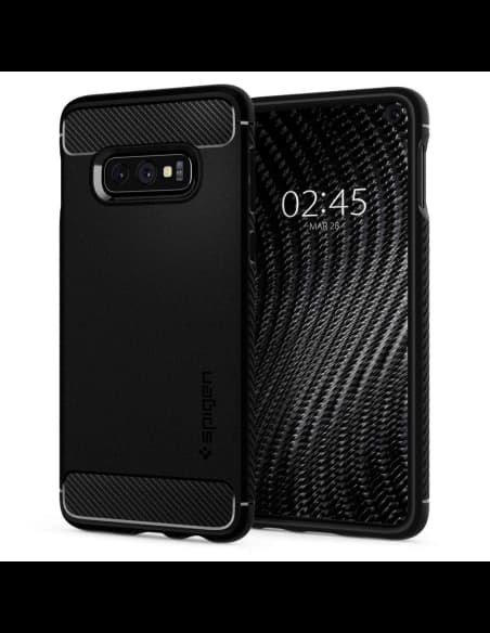 Case Spigen Rugged Armor Samsung Galaxy S10e Matt Schwarz