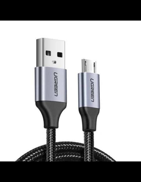 UGREEN US290 USB to Micro USB kábel, 3m (fekete)