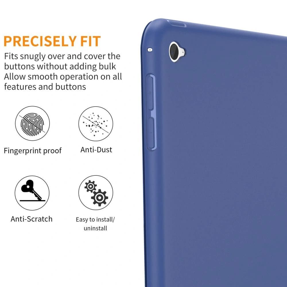 Tech-Protect Apple Tasche Smartcase iPad Air 9.7 2014 (2. Generation) Marineblau - 3