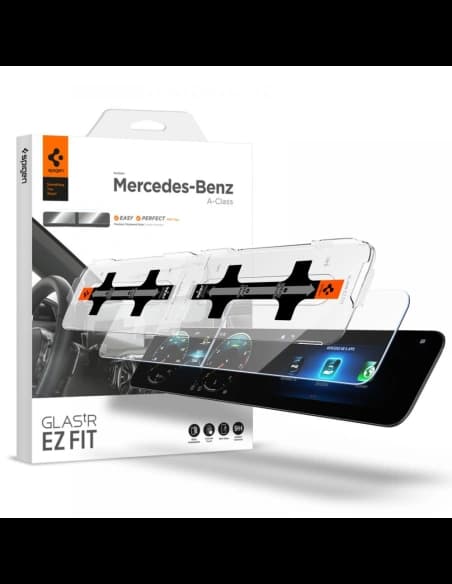 Edzett üveg Spigen GLAS.tR ez Fit Mercedes A-Class 2020/2021