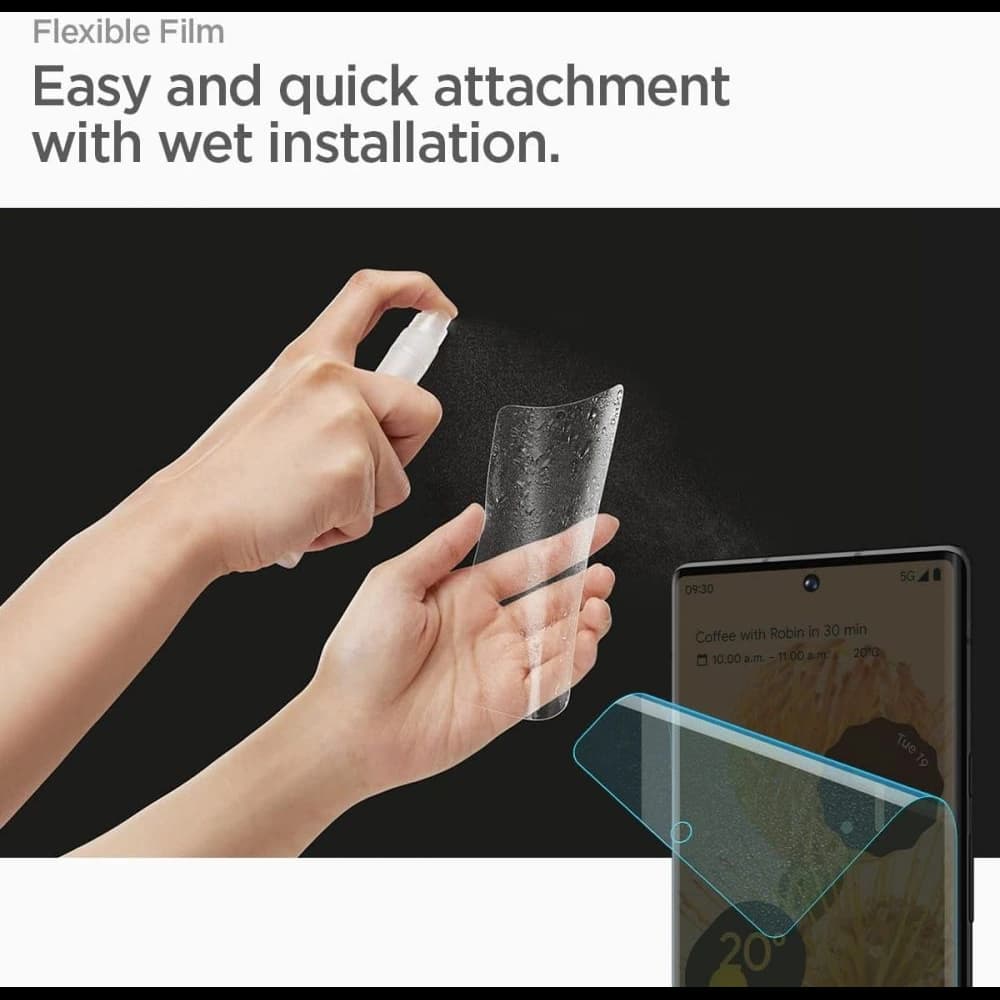 Fólia Spigen Neo Flex Google Pixel 6 Pro [2 PACK] - 8