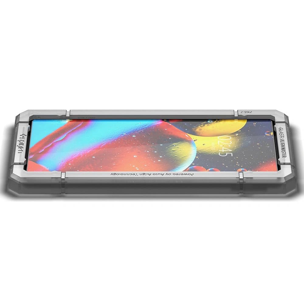 Sticlă termorezistentă Spigen GLAS.tR Slim AlignMaster Google Pixel 6 Negru - 3