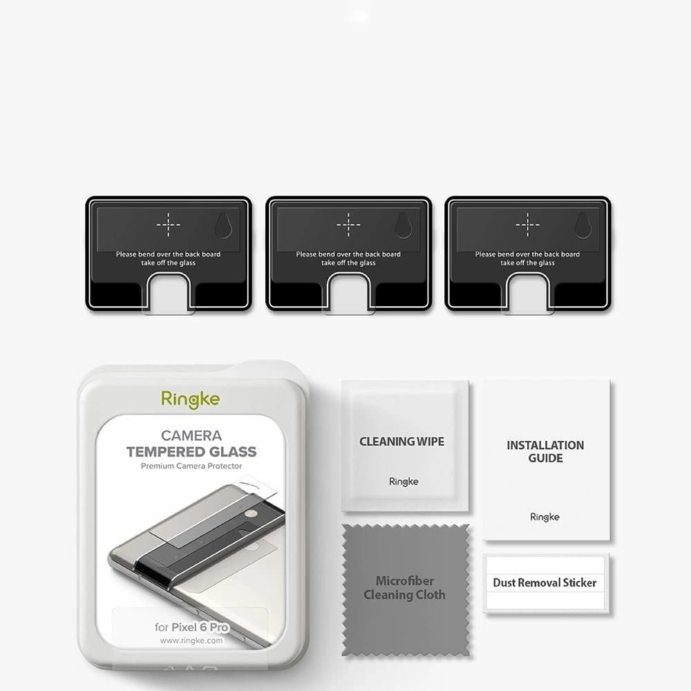 Szkło hartowane na aparat Ringke Camera Protector Glass Google Pixel 6 Pro [2 PACK] - 9