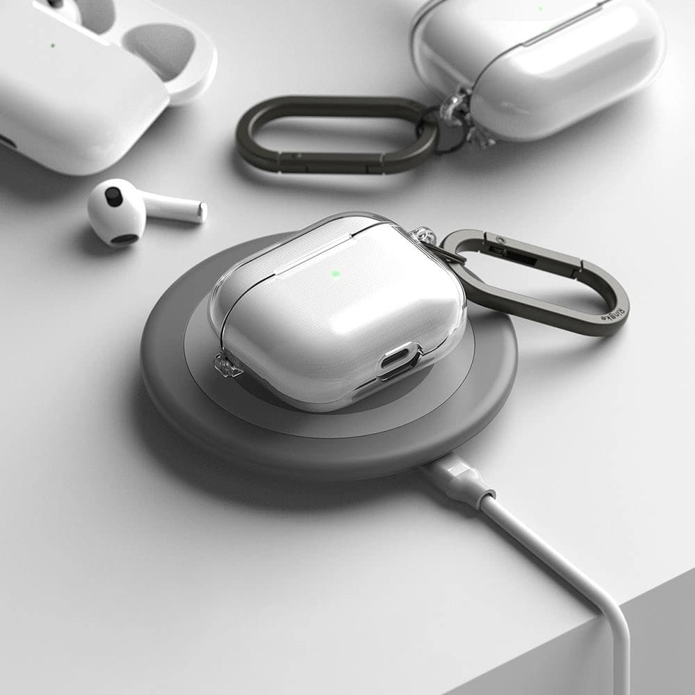 Ringke Apple Gehäuse Scharnier AirPods 3 Klar - 5