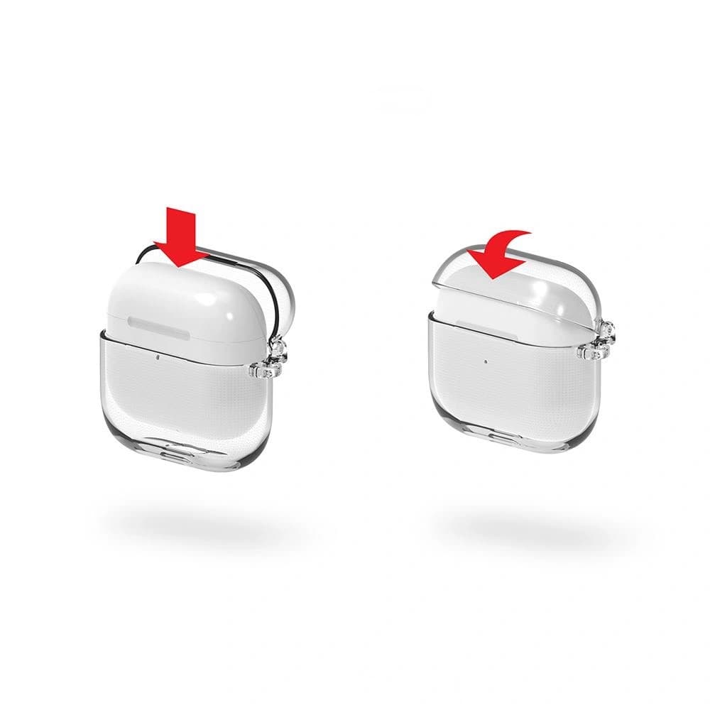 Ringke Apple Gehäuse Scharnier AirPods 3 Klar - 6