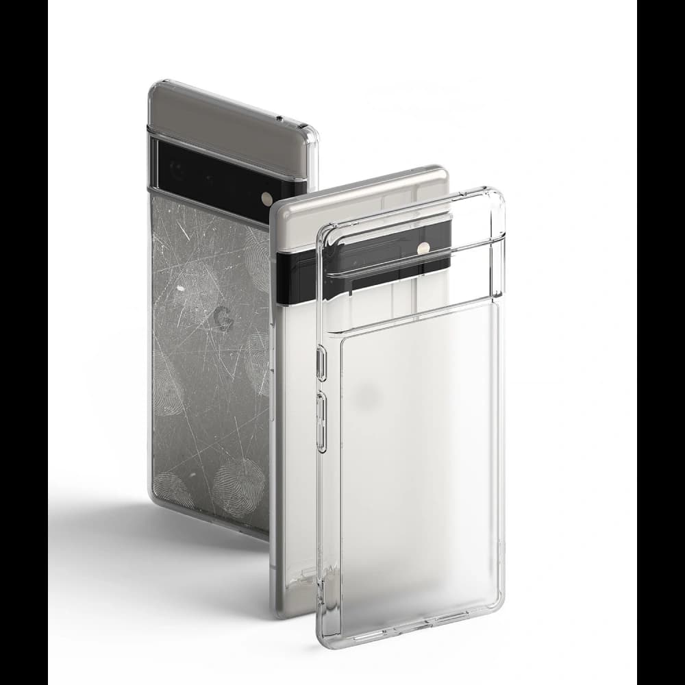 Etui Ringke Fusion Google Pixel 6 Pro Matt Átlátszó - 2