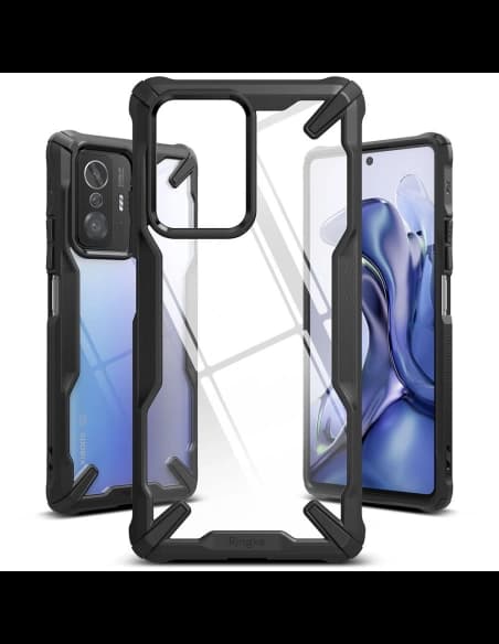 Etui Ringke Fusion-X Xiaomi 11T/Pro Negru