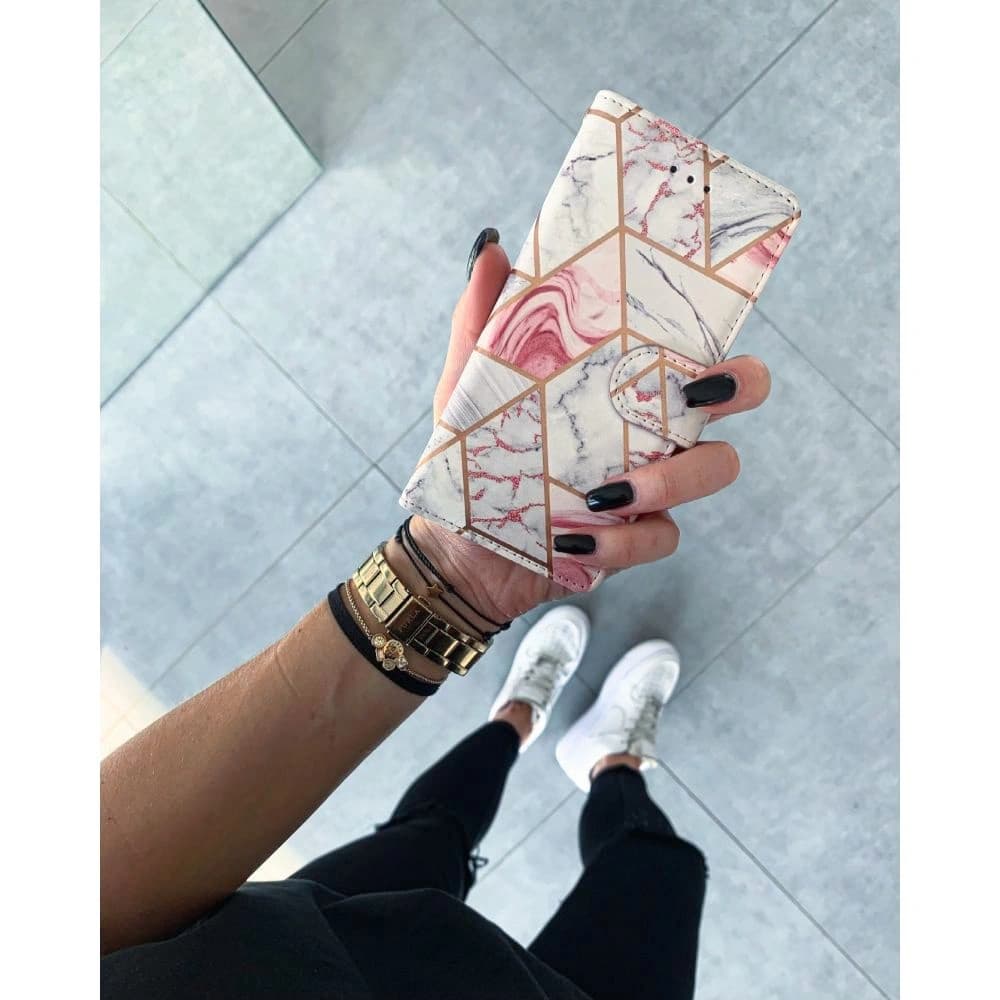 Tech-Protect Samsung Tasche Wallet Galaxy S21 FE Marmor - 6