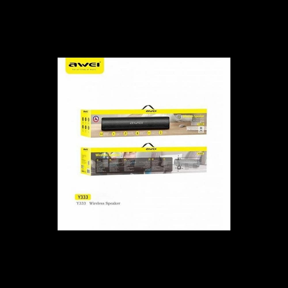 AWEI Y333 Bluetooth hangszóró fekete - 4