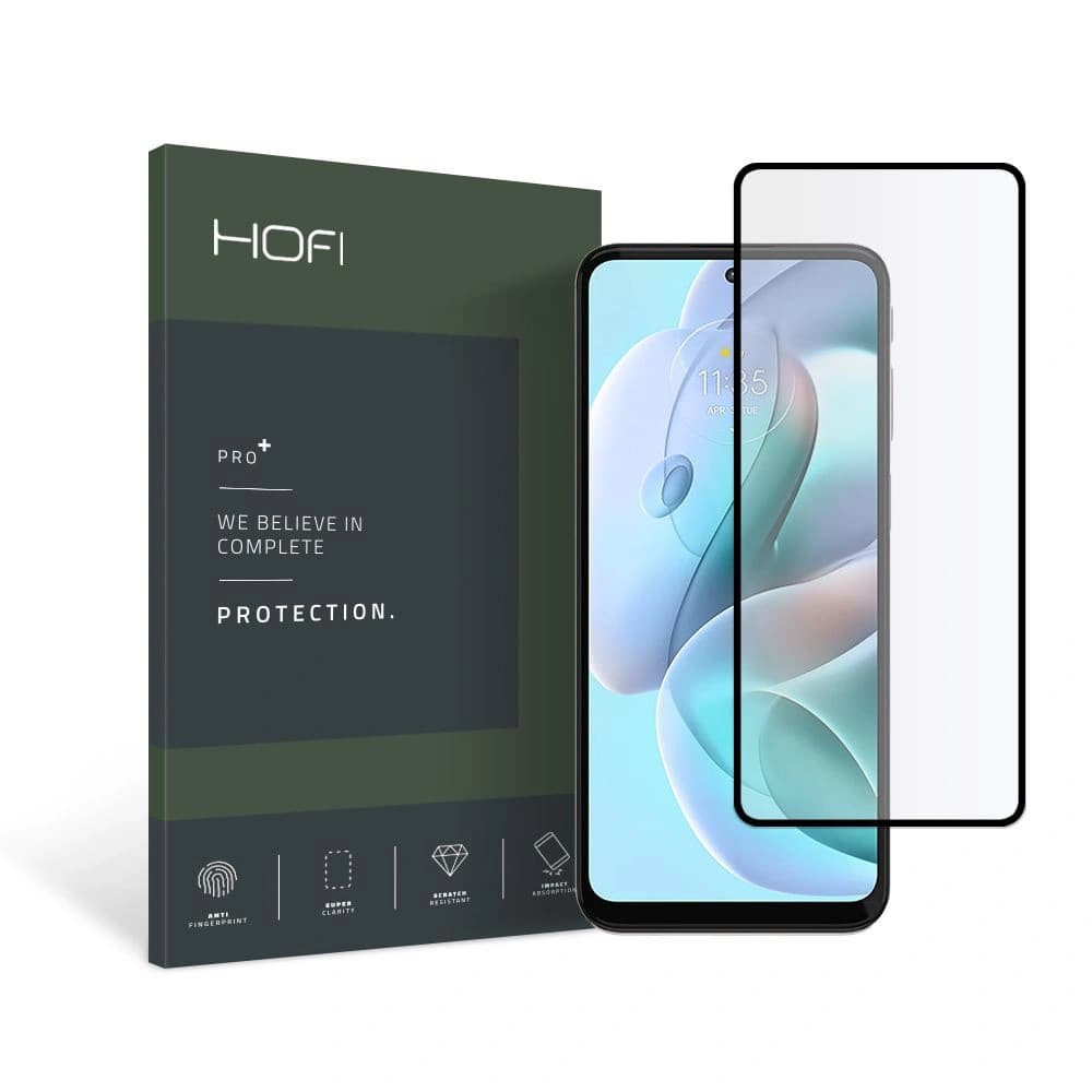 Hofi Gehärtetes Glas Glas Pro+ Motorola Moto G31/G41 Schwarz - 1