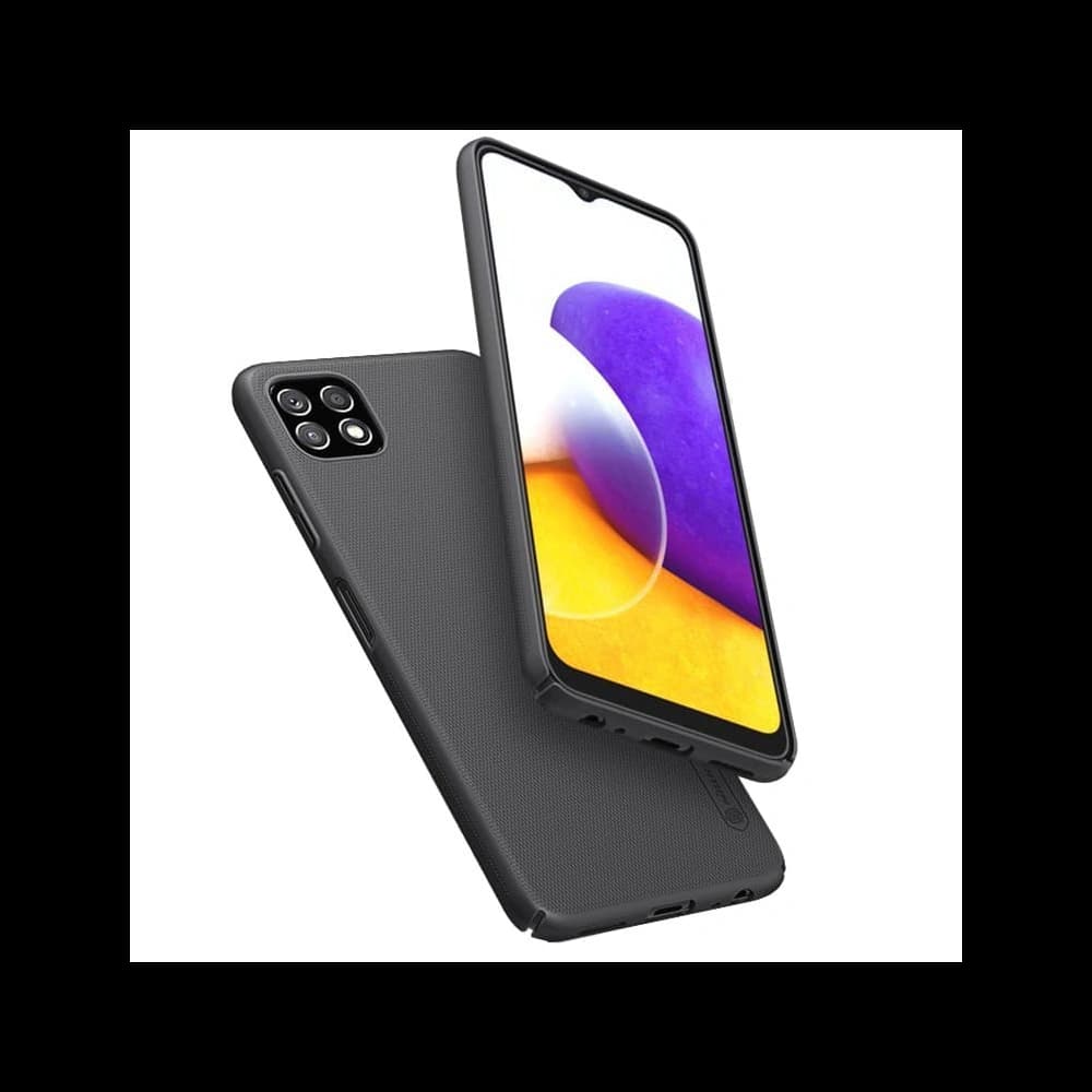 Nillkin Samsung Tasche Super Frosted Shield Galaxy A22 5G Schwarz - 3