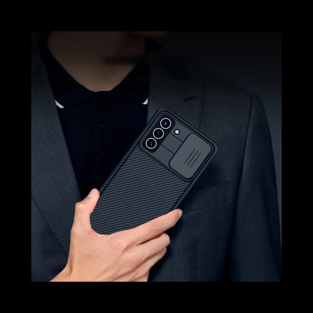 Etui Nillkin CamShield Pro Samsung Galaxy S21 FE Fekete - 5