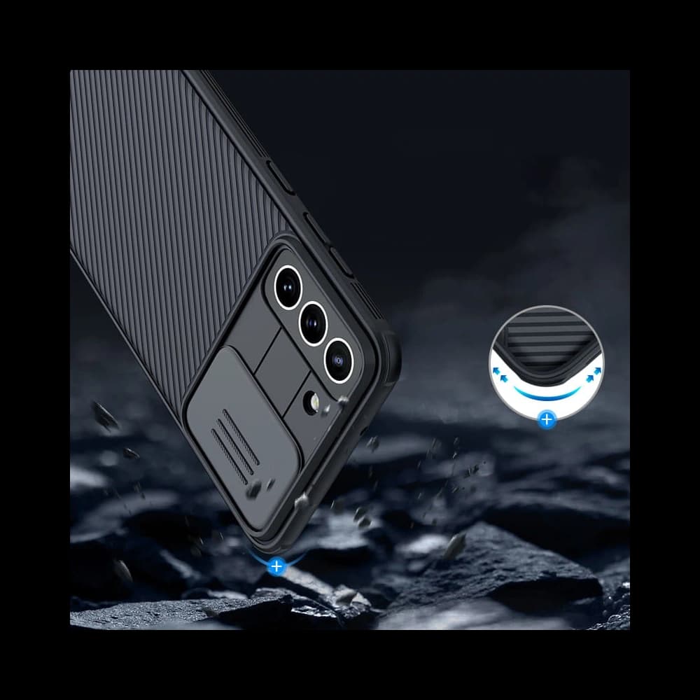 Etui Nillkin CamShield Pro Samsung Galaxy S21 FE Fekete - 6