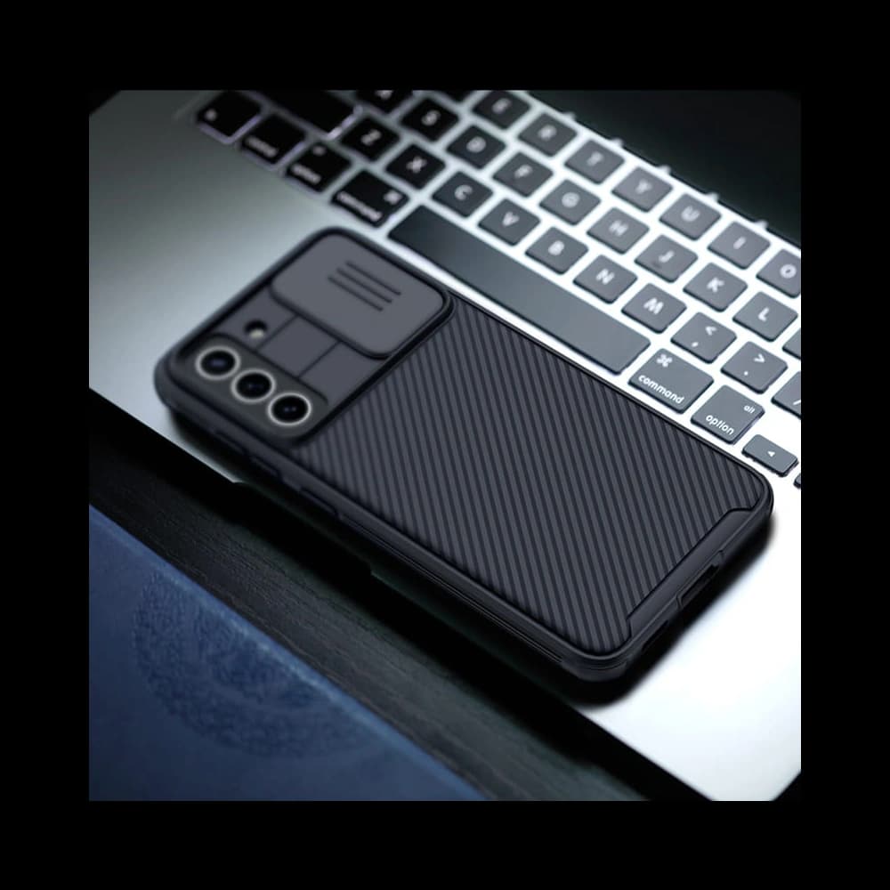 Etui Nillkin CamShield Pro Samsung Galaxy S21 FE Fekete - 7