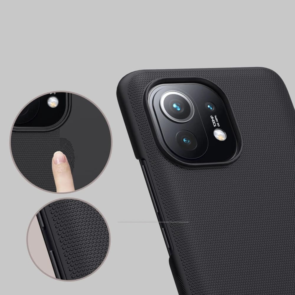 Etui Nillkin Super Frosted Shield Xiaomi Mi 11 Negru - 3