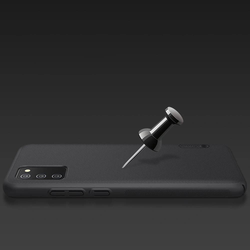 Etui Nillkin Super Frosted Shield Samsung Galaxy A02s černé - 3