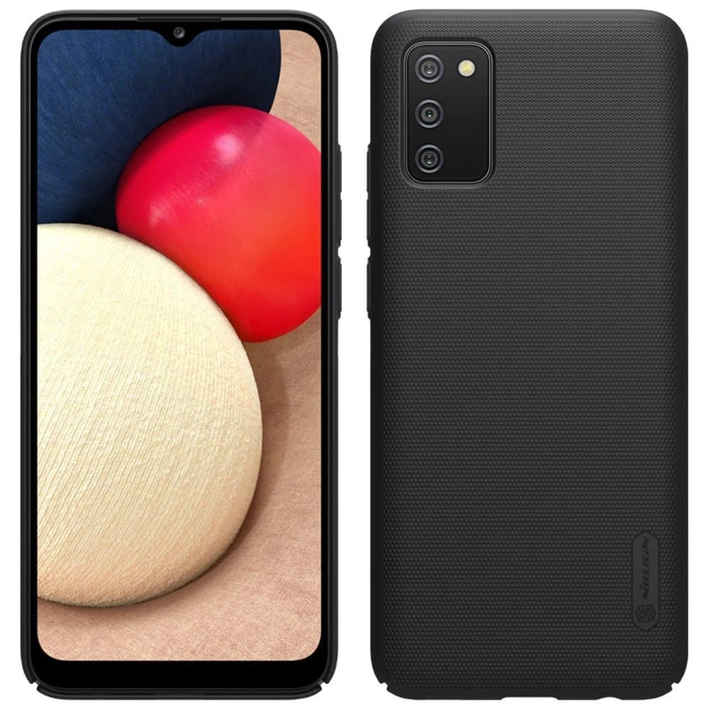 Etui Nillkin Super Frosted Shield Samsung Galaxy A02s černé - 1