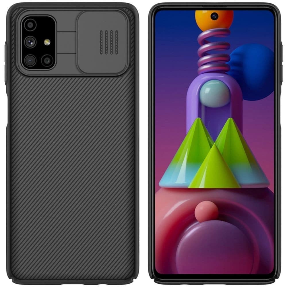 Etui Nillkin CamShield Samsung Galaxy M51 Fekete - 1