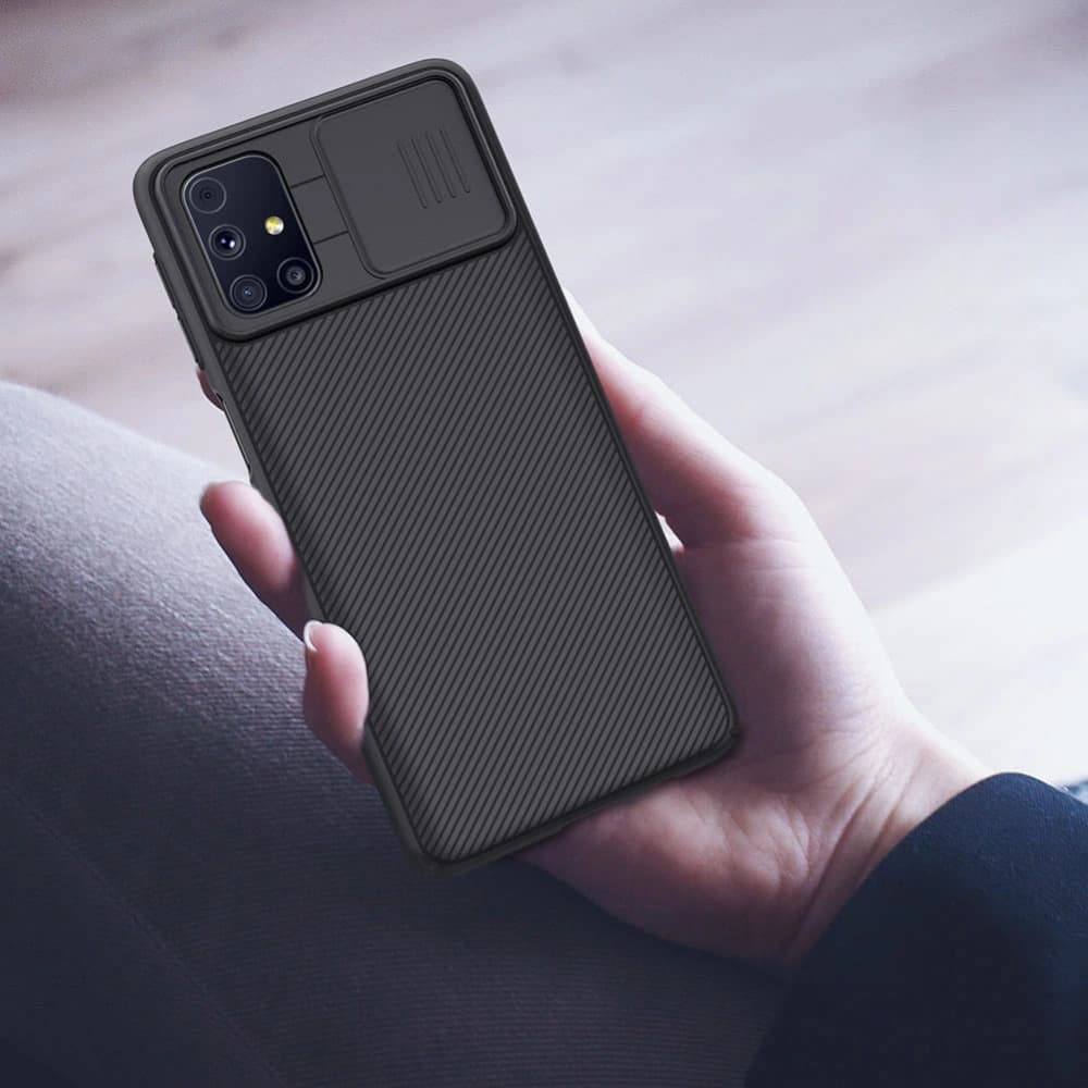 Etui Nillkin CamShield Samsung Galaxy M31s černé - 2