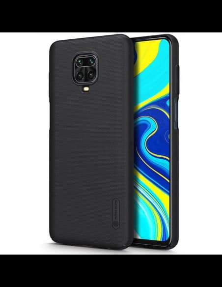 Nillkin Tasche Super Frosted Shield Redmi Note 9S/9 Pro/9 Pro Max Schwarz